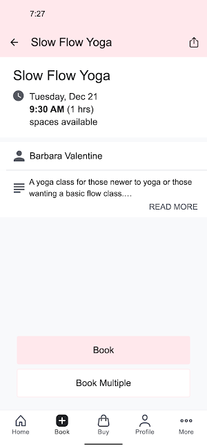 Willow Bee Yoga - Frankenmuth Screenshot 2
