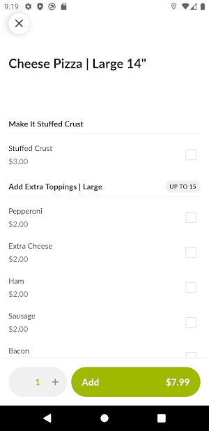 Pizzaroni Pizza Screenshot 3