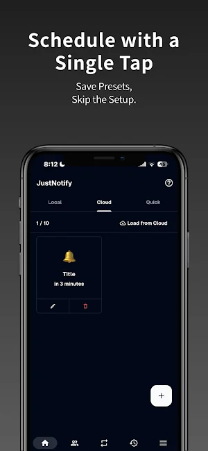 JustNotify - Notification App Screenshot 2