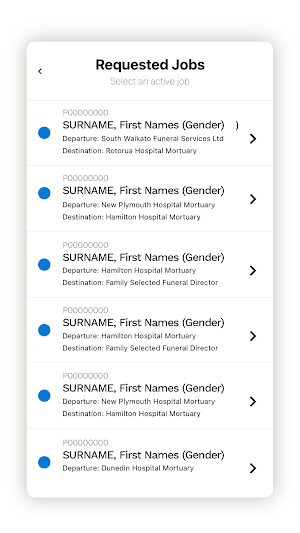 Communio CSS Transport Screenshot 2