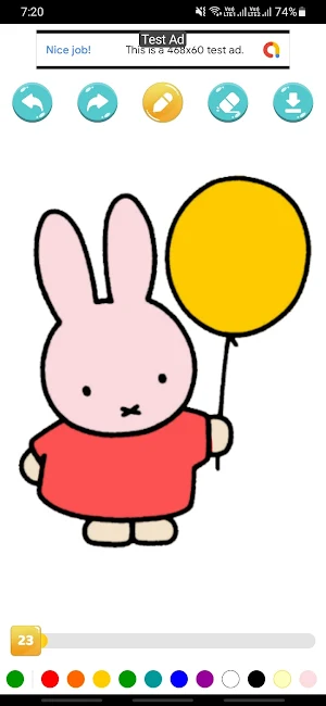 Drawing Pad: Fill Colors Screenshot 1