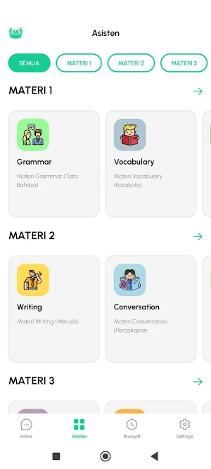 Kampung Inggris AI Webster Screenshot 1