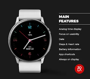 Daily Modern Watch Face Screenshot 1