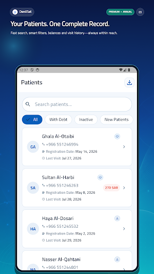DentiSet - Clinic Manager Screenshot 2
