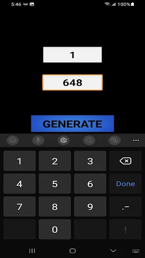 Number Gen pro Screenshot 3