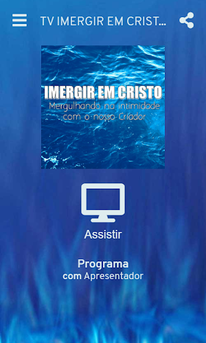 TV IMERGIR EM CRISTO Screenshot 1