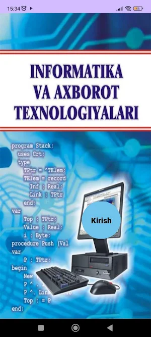 11-sinf Inaformatika va AT Screenshot 0