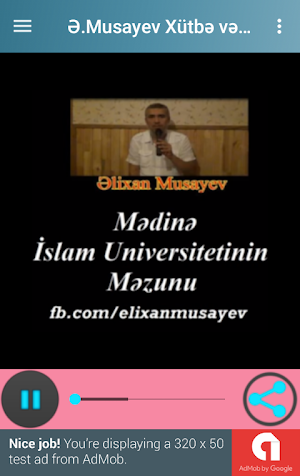Alixan Musayev Xutbe ve Dersleri Screenshot 0