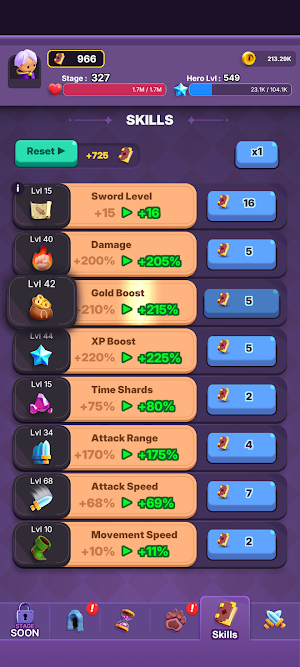 Idle Sword Hero Screenshot 1