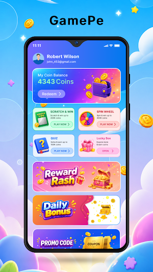 GamePe: Play & Collect Rewards Screenshot 0
