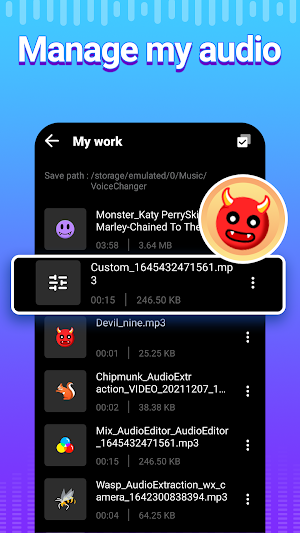 Voice Changer - Voice Effects Screenshot 3