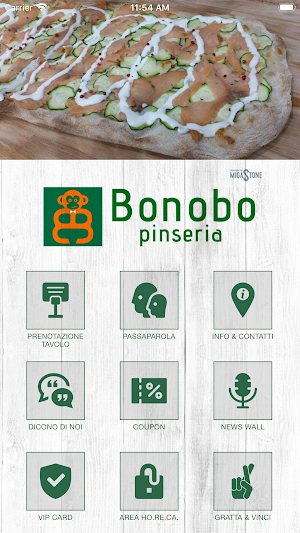 Bonobo Pinseria Screenshot 0