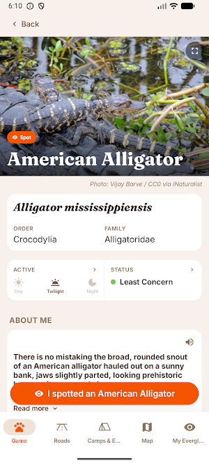 Everglades Safari Guide & Map Screenshot 2