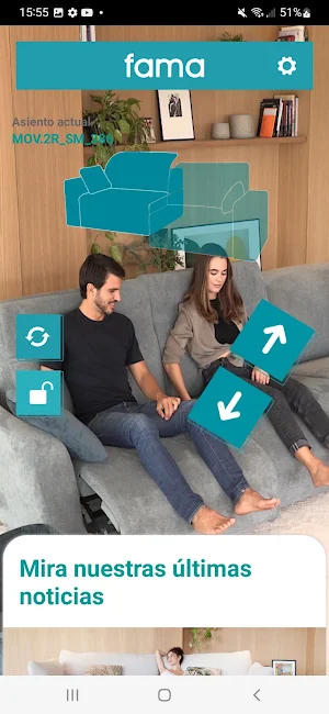 Fama Sofas Screenshot 1