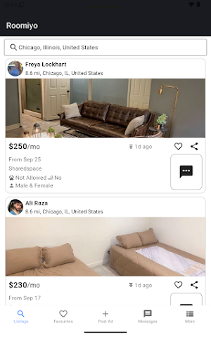 Room for Rent, Roommate Finder Screenshot 2