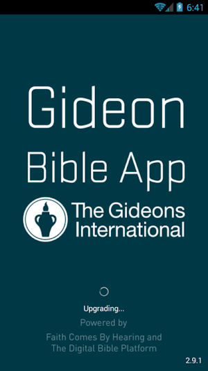 Gideon Bible App Screenshot 0