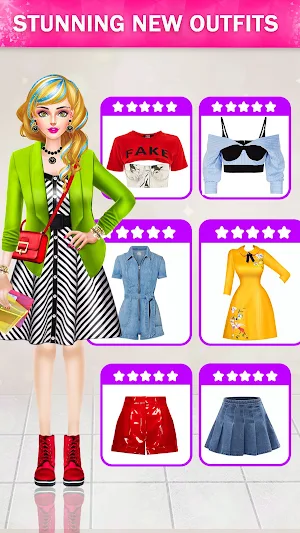 College Girls Fashion Dress up Screenshot 3