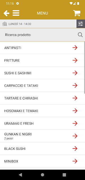 Chopsticks ramen & sushi Screenshot 2