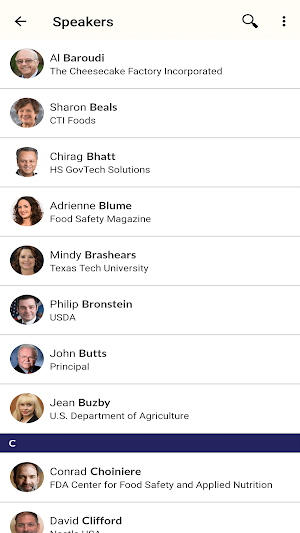 Food Safety Summit Screenshot 2