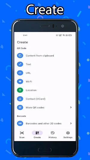 QR Code Scanner-Generator Screenshot 1