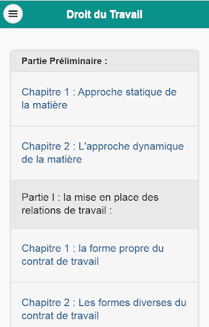 Droit du Travail Screenshot 0