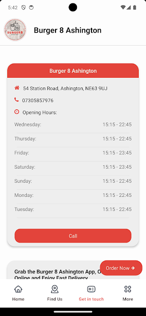 Burger 8 Ashington Screenshot 2