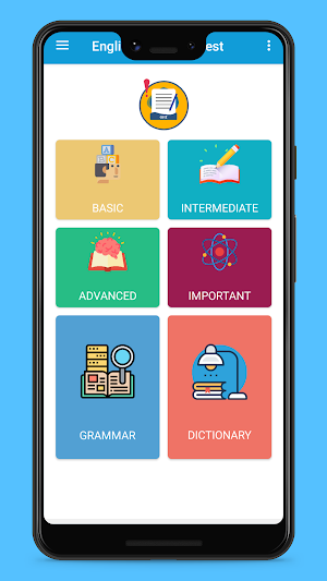 Daily English Grammar Test Screenshot 0