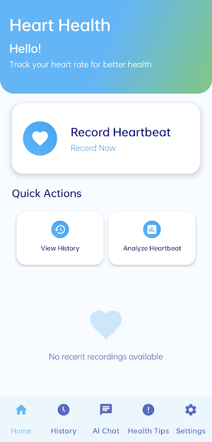 AI Blood Tracker: Heart Health Screenshot 0