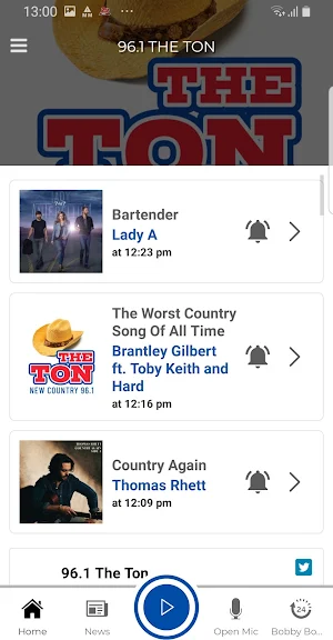 New Country 96.1 THE TON Screenshot 1