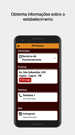 JD Pizzaria Screenshot 2