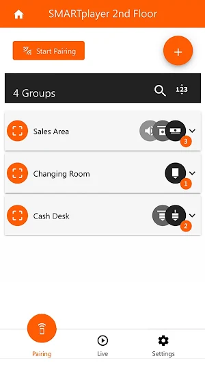 NewTec SMART Audio App Screenshot 2
