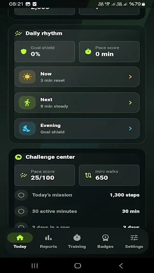 AdimZen: Step Counter Screenshot 2