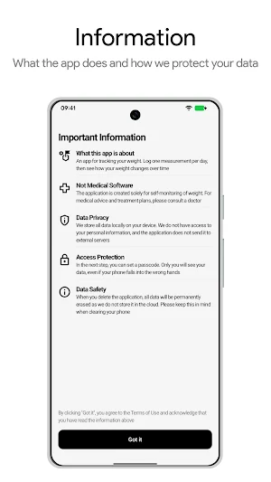 Weight Observer Screenshot 0