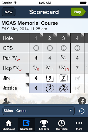 Miramar Memorial Golf Course Screenshot 3
