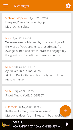 KCA RADIO 107.4 Screenshot 3