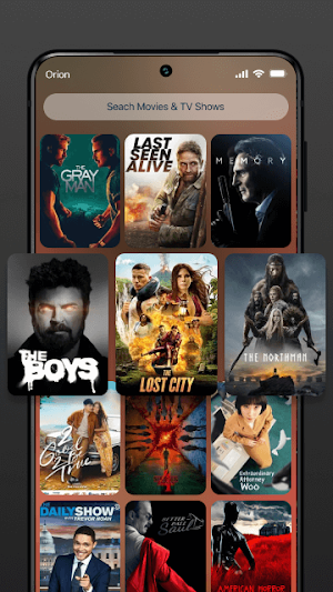 Orion: Movies & Series Tv HD Screenshot 2