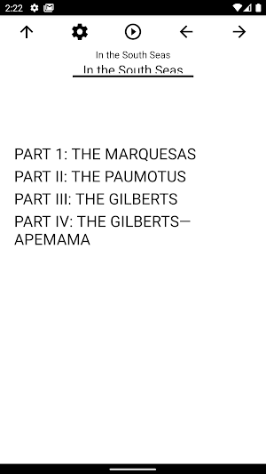 Book, In the South Seas Screenshot 0