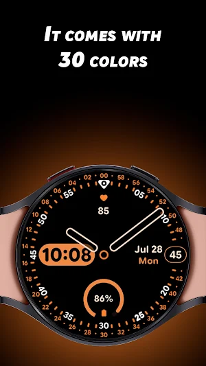 Ultra Minimal 2 - Watch face Screenshot 1