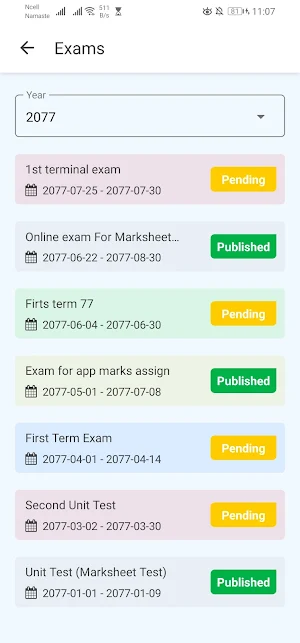 Milkyway English School Screenshot 2