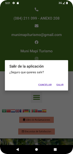Muni Mapi Turismo Screenshot 3