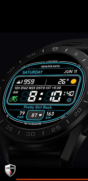 Classic Dark Watch Face 006 Screenshot 1