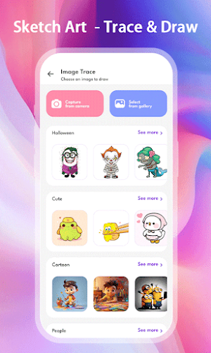 Sketch Art - Trace & Draw Screenshot 1