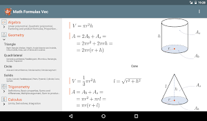 Math Formulas Vec Screenshot 3