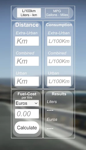 Dieseler - Fuel Calculator Screenshot 1