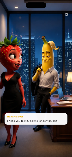 Strawberry & Banana Love Story Screenshot 0