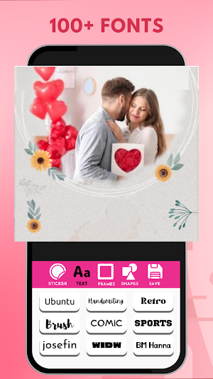 Valentine's Day Photo Frames Screenshot 2
