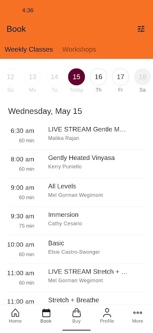 All That Matters yoga+wellness Screenshot 1