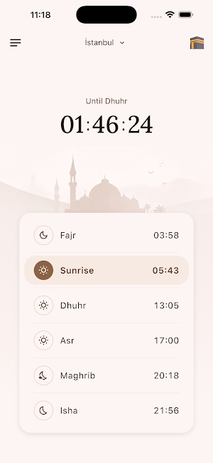 Lamalif: Prayer Times & Adhan Screenshot 0