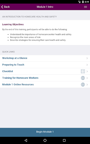 Homecare Safety Screenshot 1