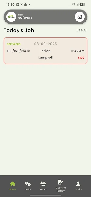Yes Service App Screenshot 1